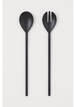 H & M - Metalowe sztućce do sałaty - Czarny ze sklepu H&M w kategorii Sztućce - zdjęcie 169648406