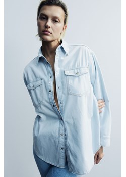 H & M - Koszula dżinsowa - Niebieski ze sklepu H&M w kategorii Koszule damskie - zdjęcie 169648486