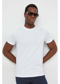 Michael Kors t-shirt bawełniany kolor biały wzorzysty ze sklepu ANSWEAR.com w kategorii T-shirty męskie - zdjęcie 169649636