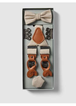 Szelki,mucha i poszetka w zestawie ze sklepu Peek&Cloppenburg  w kategorii Dodatki męskie - zdjęcie 169652229