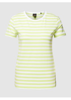 T-shirt ze wzorem w paski model ‘Esla’ ze sklepu Peek&Cloppenburg  w kategorii Bluzki damskie - zdjęcie 169652288