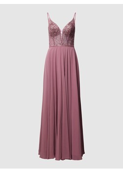 Sukienka wieczorowa z obszyciem cekinami ze sklepu Peek&Cloppenburg  w kategorii Sukienki - zdjęcie 169652338