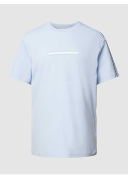 T-shirt z wyhaftowanym logo ze sklepu Peek&Cloppenburg  w kategorii T-shirty męskie - zdjęcie 169652397