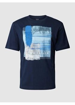 T-shirt z nadrukiem z motywem i logo ze sklepu Peek&Cloppenburg  w kategorii T-shirty męskie - zdjęcie 169652409