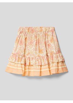 Spódnica z wiskozy z kwiatowym wzorem ze sklepu Peek&Cloppenburg  w kategorii Spódnice dziewczęce - zdjęcie 169652418