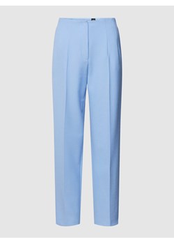 Spodnie materiałowe o kroju regular fit w kant model ‘Tetisa’ ze sklepu Peek&Cloppenburg  w kategorii Spodnie damskie - zdjęcie 169652578