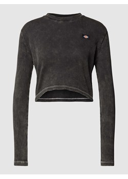 Bluzka z długim rękawem i efektem prążkowania model ‘NEWINGTON’ ze sklepu Peek&Cloppenburg  w kategorii Bluzki damskie - zdjęcie 169652877
