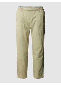 Spodnie sportowe o skróconym kroju regular fit model ‘SUE’ ze sklepu Peek&Cloppenburg  w kategorii Spodnie damskie - zdjęcie 169652938