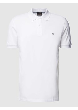 Koszulka polo o kroju slim fit w jednolitym kolorze ze sklepu Peek&Cloppenburg  w kategorii T-shirty męskie - zdjęcie 169653049
