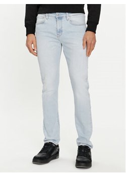 Calvin Klein Jeans Jeansy J30J324850 Niebieski Skinny Fit ze sklepu MODIVO w kategorii Jeansy męskie - zdjęcie 169657828