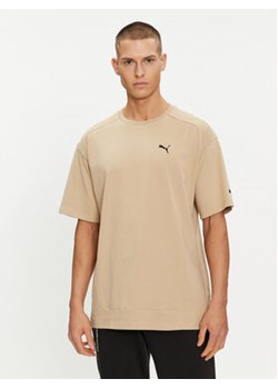 Puma T-Shirt Rad/Cal 678913 Beżowy Relaxed Fit ze sklepu MODIVO w kategorii T-shirty męskie - zdjęcie 169658096