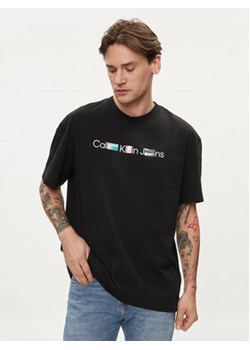 Calvin Klein Jeans T-Shirt Photoprint J30J325195 Czarny Regular Fit ze sklepu MODIVO w kategorii T-shirty męskie - zdjęcie 169658157