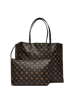 Torebka Guess Vikky II HWPQ93 18290 BRO ze sklepu eobuwie.pl w kategorii Torby Shopper bag - zdjęcie 169658818