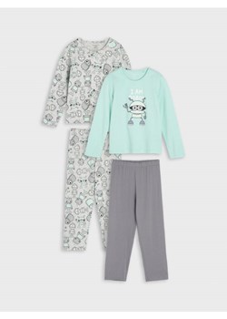 Sinsay - Piżamy 2 pack - szary ze sklepu Sinsay w kategorii Piżamy dziecięce - zdjęcie 169660567