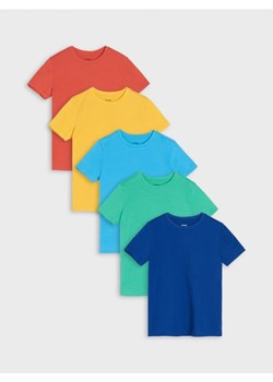 Sinsay - Koszulki 5 pack - wielobarwny ze sklepu Sinsay w kategorii T-shirty chłopięce - zdjęcie 169660628