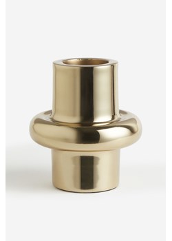 H & M - Metalowy świecznik - Złoty ze sklepu H&M w kategorii Świeczniki - zdjęcie 169674787