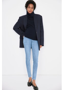 H & M - MAMA Super Skinny Jeans - Niebieski ze sklepu H&M w kategorii Spodnie ciążowe - zdjęcie 169674799