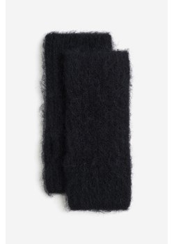 H & M - Mitenki z domieszką wełny alpaki - Czarny ze sklepu H&M w kategorii Rękawiczki damskie - zdjęcie 169674818