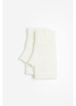 H & M - Ocieplacze na nadgarstki - Biały ze sklepu H&M w kategorii Rękawiczki damskie - zdjęcie 169674827