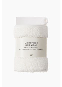 H & M - Ręcznik z mikrofibry - Biały ze sklepu H&M w kategorii Ręczniki - zdjęcie 169674857