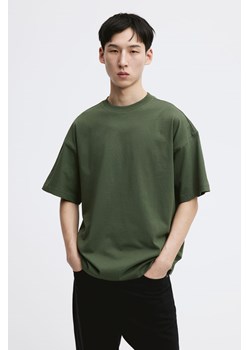 H & M - T-shirt Oversized Fit - Zielony ze sklepu H&M w kategorii T-shirty męskie - zdjęcie 169674878