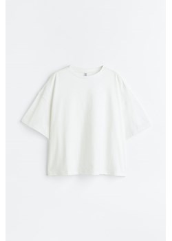 H & M - T-shirt oversize - Biały ze sklepu H&M w kategorii Bluzki damskie - zdjęcie 169674978