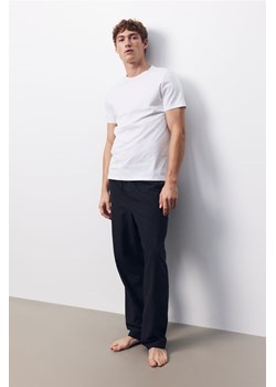 H & M - Spodnie piżamowe Regular Fit - Czarny ze sklepu H&M w kategorii Piżamy męskie - zdjęcie 169675009