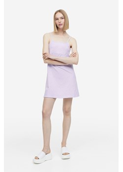 H & M - Trapezowa sukienka z dżerseju - Fioletowy ze sklepu H&M w kategorii Sukienki - zdjęcie 169675086