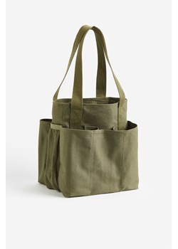 H & M - Płócienna torba shopper - Zielony ze sklepu H&M w kategorii Torby Shopper bag - zdjęcie 169675178