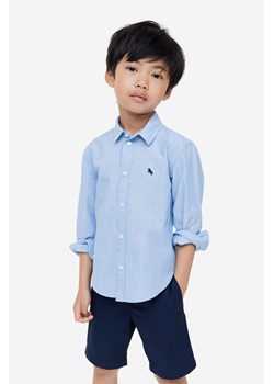 H & M - Bawełniana koszula - Niebieski ze sklepu H&M w kategorii Koszule chłopięce - zdjęcie 169675189