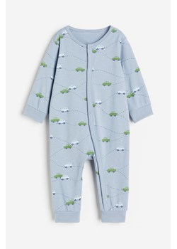 H & M - Wzorzysta piżama - Niebieski ze sklepu H&M w kategorii Pajacyki - zdjęcie 169675207