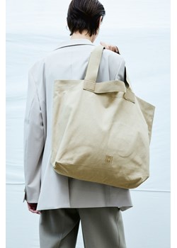H & M - Płócienna torba shopper - Zielony ze sklepu H&M w kategorii Torby Shopper bag - zdjęcie 169675289