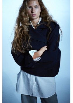 H & M - Dwurzędowa kurtka - Niebieski ze sklepu H&M w kategorii Kurtki damskie - zdjęcie 169675375
