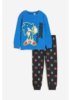 H & M - Piżama z nadrukiem - Niebieski ze sklepu H&M w kategorii Piżamy dziecięce - zdjęcie 169675458