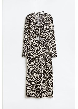 H & M - Sukienka bodycon ze sznurkiem - Czarny ze sklepu H&M w kategorii Sukienki - zdjęcie 169675459
