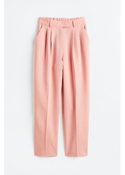 H & M - Spodnie do kostki - Różowy ze sklepu H&M w kategorii Spodnie damskie - zdjęcie 169675607