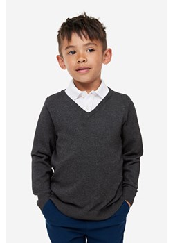 H & M - Sweter - Szary ze sklepu H&M w kategorii Swetry chłopięce - zdjęcie 169675729