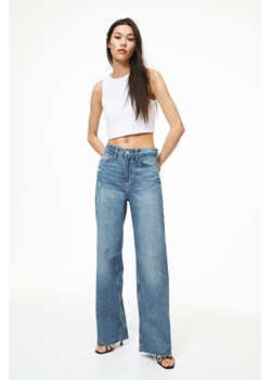 H & M - Wide Ultra High Jeans - Niebieski ze sklepu H&M w kategorii Jeansy damskie - zdjęcie 169675738