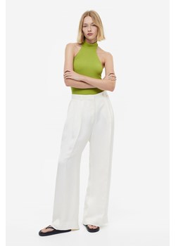 H & M - Body thong z mocowaniem na karku - Zielony ze sklepu H&M w kategorii Bluzki damskie - zdjęcie 169675757