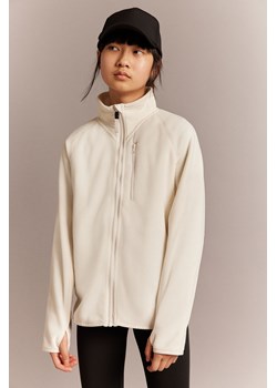 H & M - Polarowa bluza sportowa - Biały ze sklepu H&M w kategorii Bluzy dziewczęce - zdjęcie 169675879