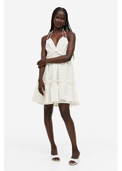 H & M - Sukienka z mocowaniem na karku - Biały ze sklepu H&M w kategorii Sukienki - zdjęcie 169675988