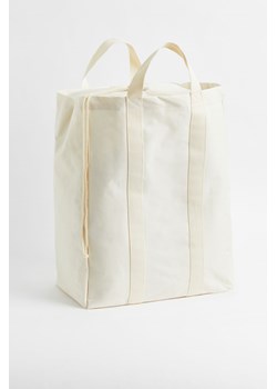H & M - Bawełniana torba na pranie - Biały ze sklepu H&M w kategorii Akcesoria łazienkowe - zdjęcie 169676047