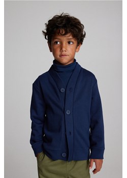 H & M - Kardigan z dzianiny dresowej - Niebieski ze sklepu H&M w kategorii Swetry chłopięce - zdjęcie 169676199