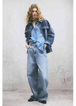 H & M - Dżinsowa koszula z lyocellu - Niebieski ze sklepu H&M w kategorii Koszule damskie - zdjęcie 169676227