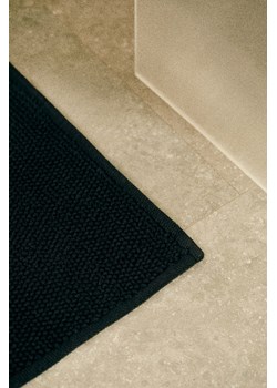 H & M - Bawełniany dywanik łazienkowy - Czarny ze sklepu H&M w kategorii Dywaniki łazienkowe - zdjęcie 169676309