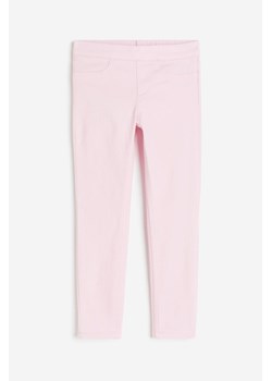 H & M - Dżinsowe jegginsy - Różowy ze sklepu H&M w kategorii Spodnie dziewczęce - zdjęcie 169676326
