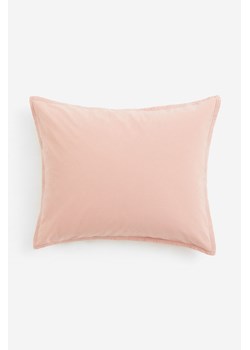 H & M - Bawełniana poszewka na poduszkę - Różowy ze sklepu H&M w kategorii Poszewki na poduszki - zdjęcie 169676375