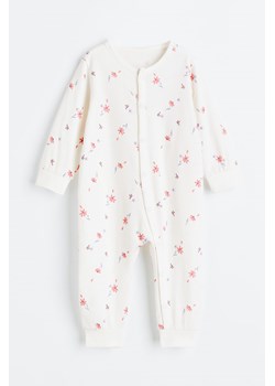 H & M - Wzorzysta piżama - Biały ze sklepu H&M w kategorii Pajacyki - zdjęcie 169676486