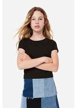 H & M - T-shirt - Czarny ze sklepu H&M w kategorii Bluzki dziewczęce - zdjęcie 169676609