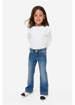 H & M - Dżinsy Superstretch Flared Leg - Niebieski ze sklepu H&M w kategorii Spodnie dziewczęce - zdjęcie 169676668